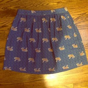 J. Crew Skirts - J. Crew dress skirt- Tiger prints J. Crew Skirts - J. Crew dress skirt- Tiger prints